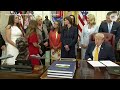 Trump talks Iran war updates, slams DOJ's Pirro in reflecting pool case and more at Oval Office