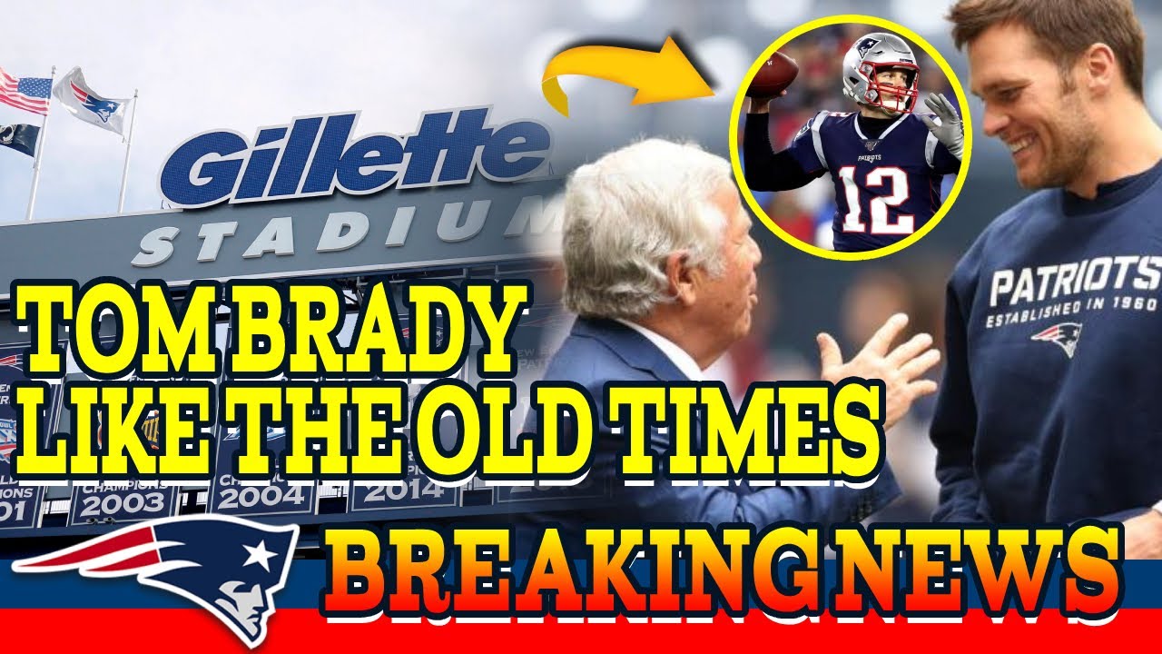 😲BRADY'S RETURN LEAVES EUPHORIC FANS About New England Patriots New