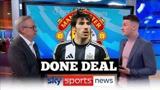 SANDRO TONALI JONS MANCHESTER UNITED! MASSIVE SUMMER TRANSFER! MICHAEL CARRICK'S MIDFIELD REBUILD!