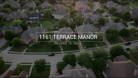 Prosper Texas Dream Home - Aerial Drone Video