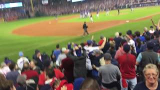 Game 7 Final Out of Cubs World Series from Cleveland