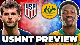 USA vs Australia Preview: Can The USMNT Continue Their Dominance?