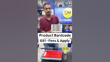 Product Barcode का सच्चाई 🔥 Product Barcode GS1 fee, apply process #gs1 #barcode