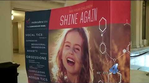 KFOR features PANDAS Awareness Day and Moleculera Labs