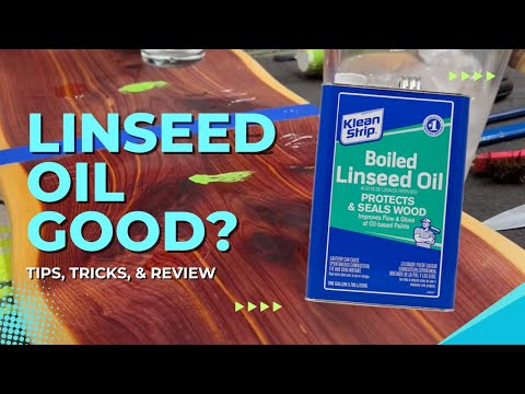 Video: Lze lněný olej použít na skvrnu?
