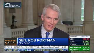Senator Portman Discusses Infrastructure Bill on CNBC
