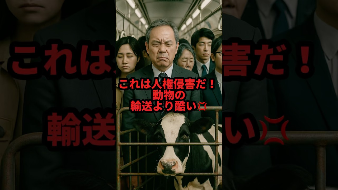 イギリス人が日本の満員電車に激怒