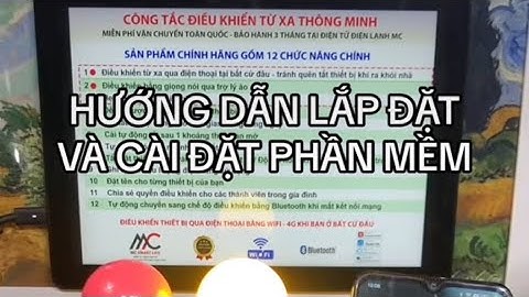 Hướng dẫn lắp đặt và cài đặt công tắc Smart Life