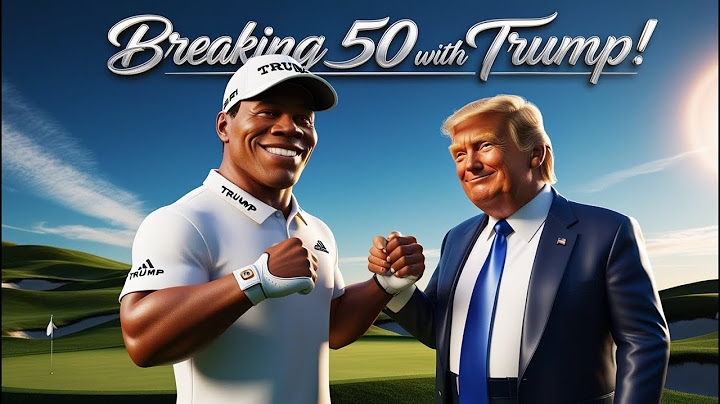 Golfing with President Trump: Can Bryson DeChambeau Break 50?