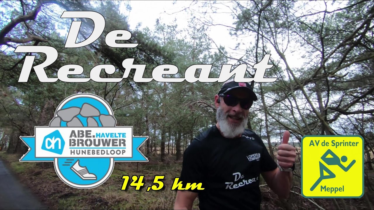 De Recreant bij de Hunebedloop 14,5 km 25-01-'25
