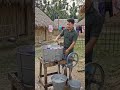 Gaon ka amazing local washing machine jugaad!Kam kharcha, zabardast kaam ❤️
