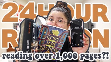 i read for 24 hours... but i stopped the timer whenever i wasn