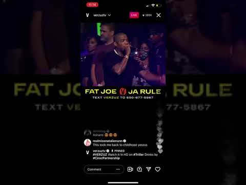 Ja Rule Performs “Mesmerize” With Ashanti On Verzuz