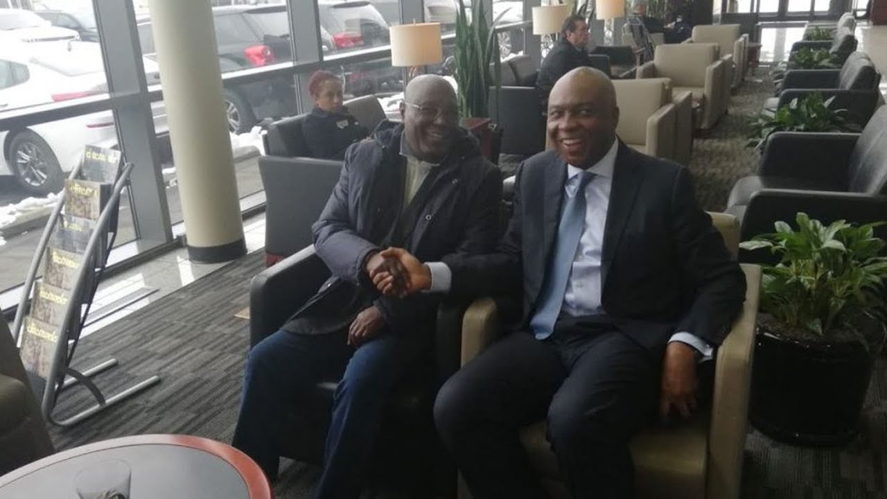 Atiku promotes his Presidential Campaign in the US