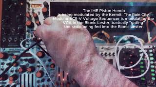 Modular Noise Jam with the Industrial Music Electronics and Rain City Modular.
