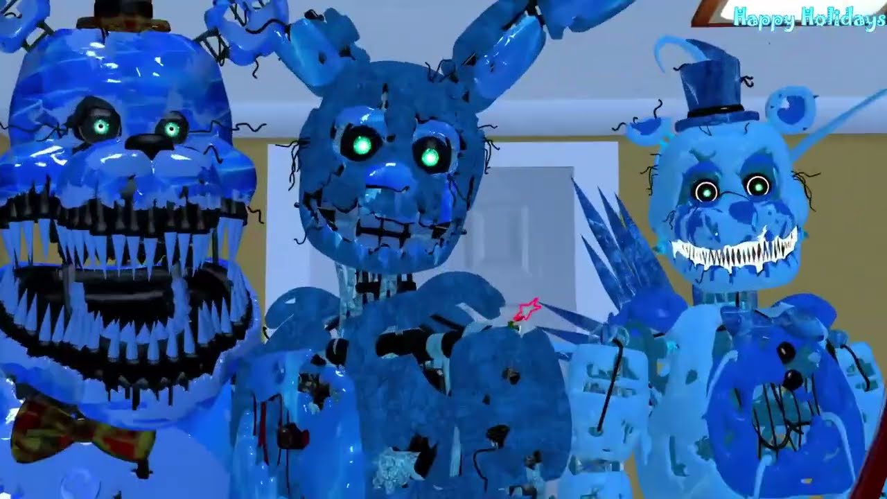 [GMOD FNAF] 12 дней до Рождества с Ледяным Фредди?! [День 11]