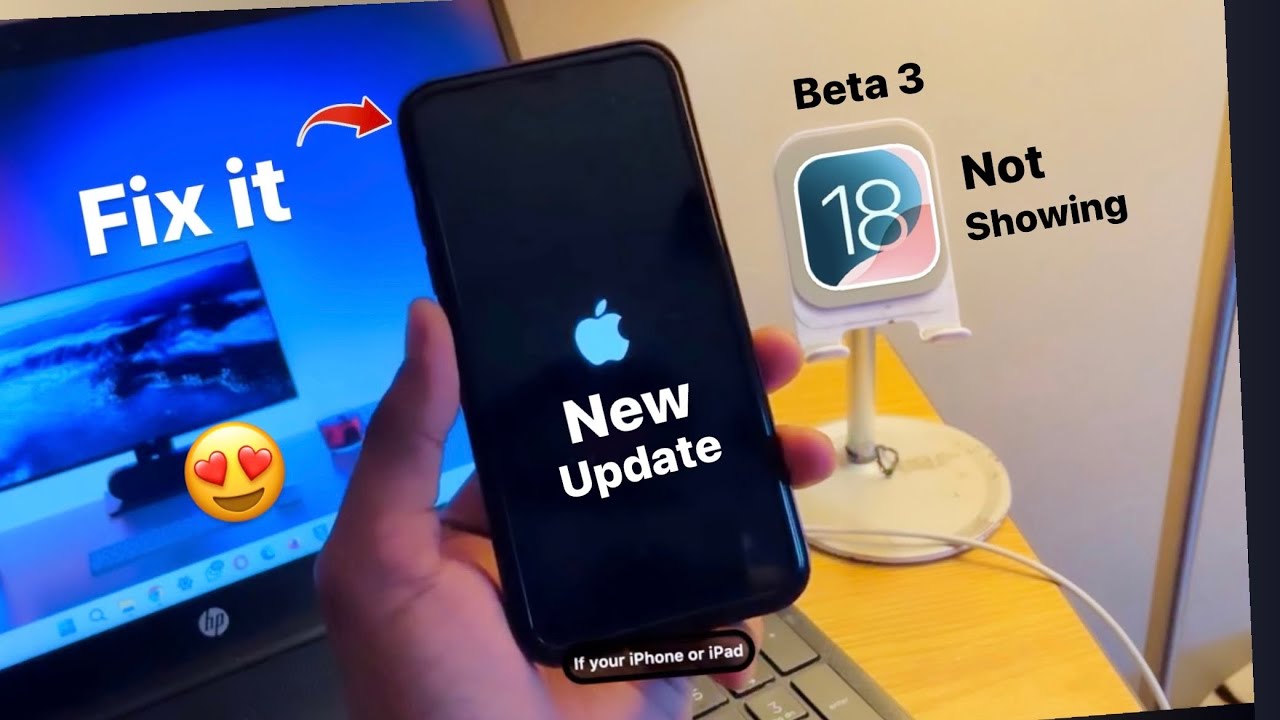 iOS 18 Beta 3 New Update not showing - Fixed - YouTube