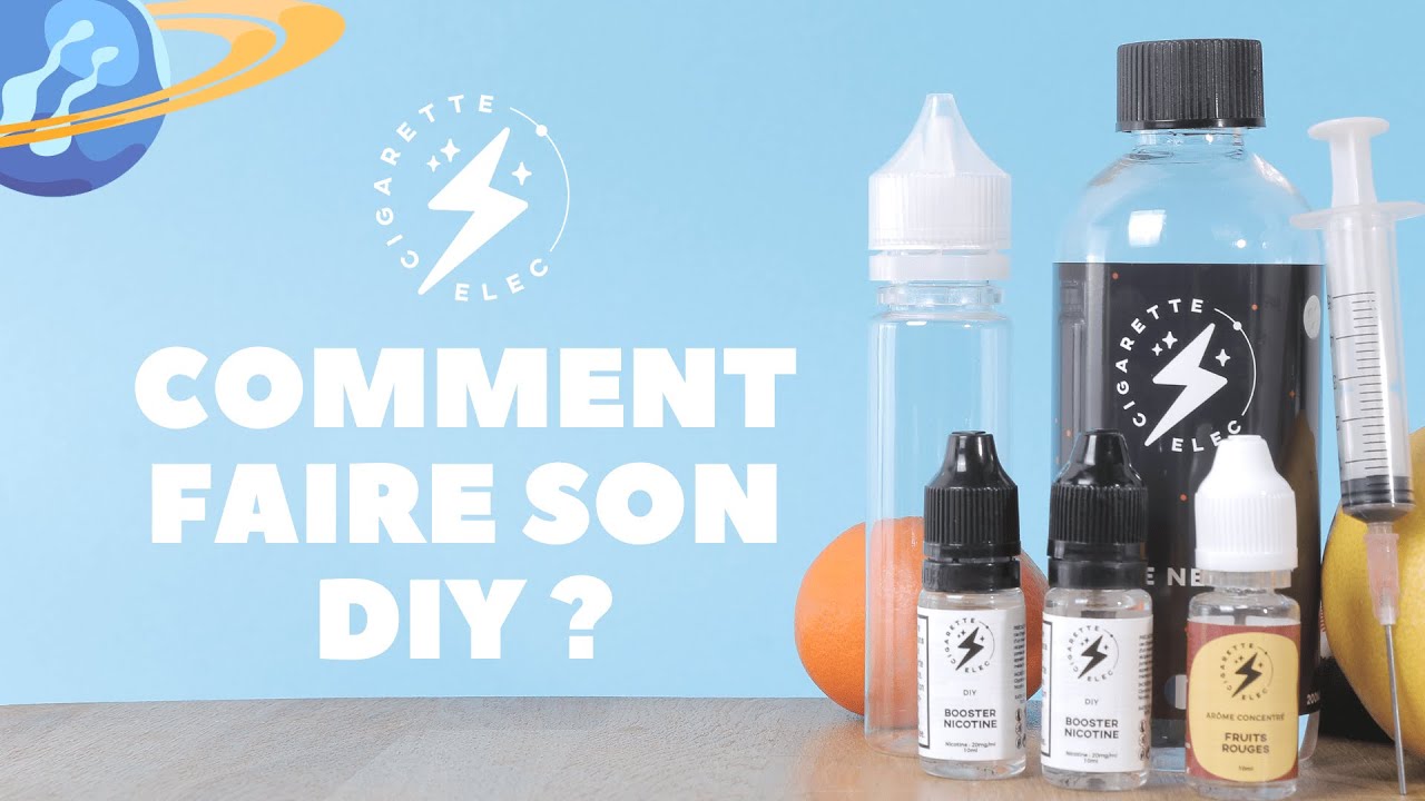 Tuto DIY Comment faire soimême son eliquide pour cigarette