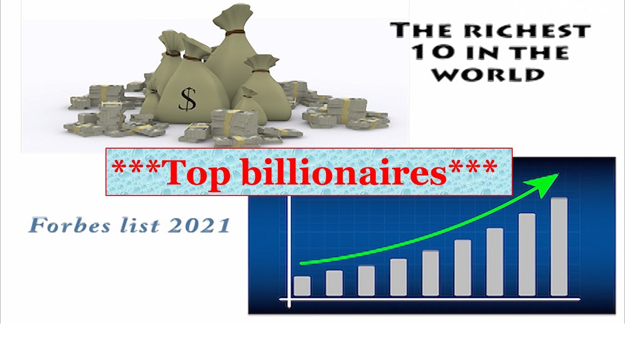 Top 10 billionaires in the world - Forbes list 2021 (net worth included ...