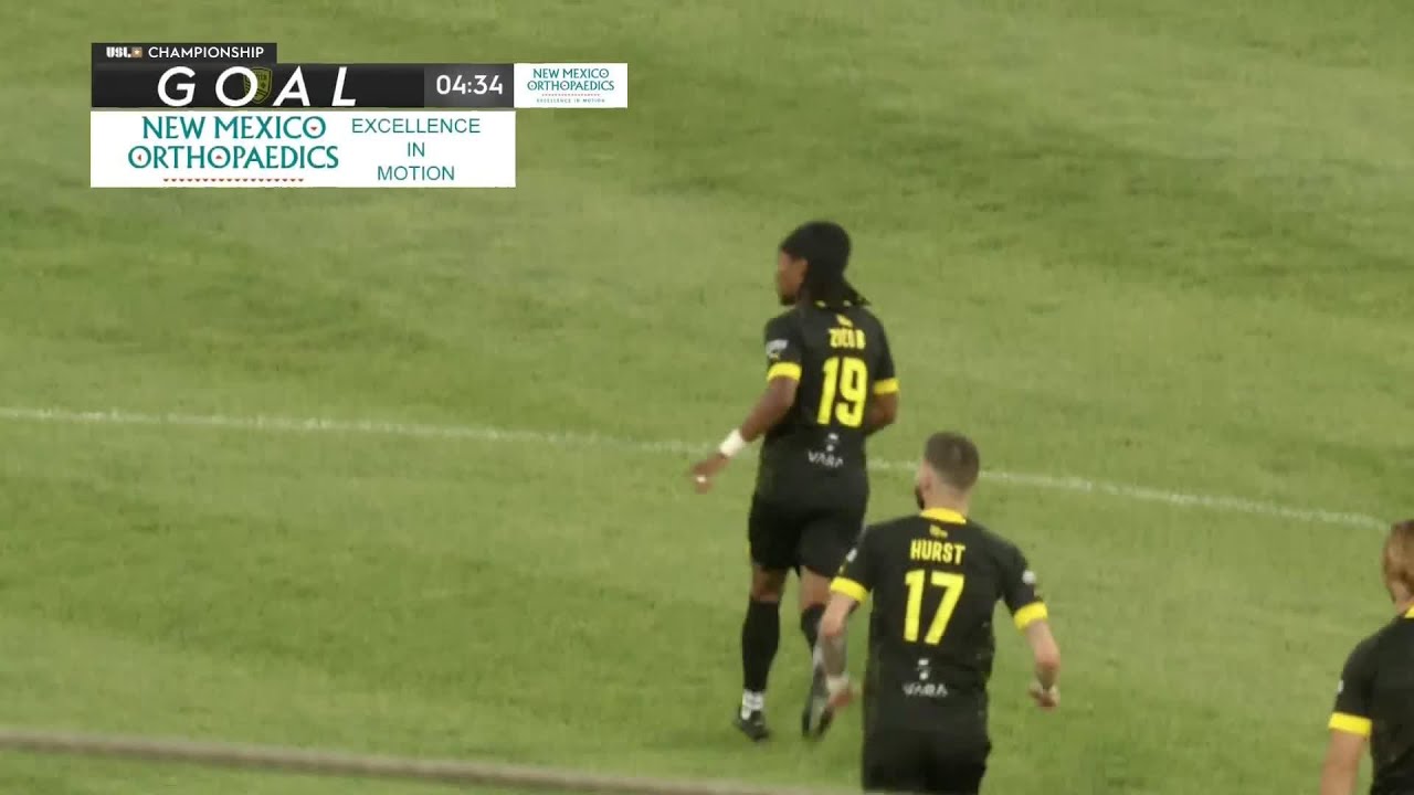 Zico Bailey with a Spectacular Goal vs. Detroit City FC