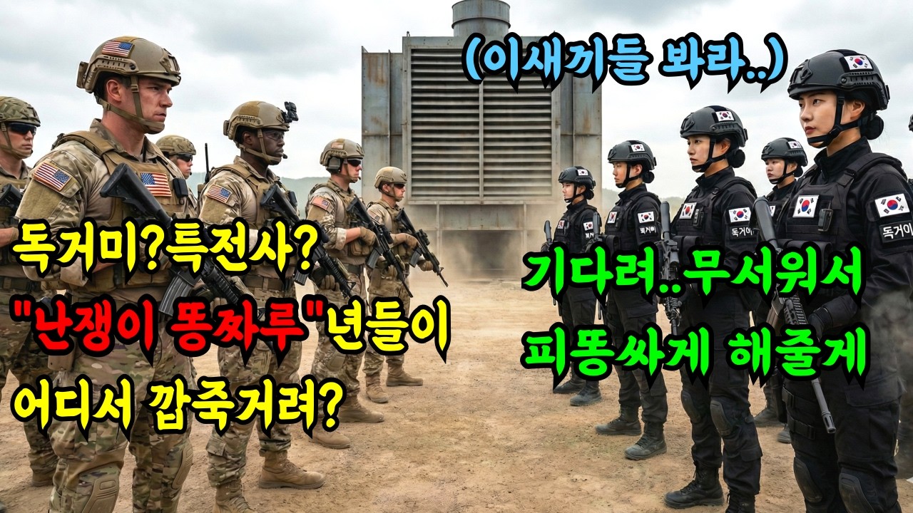 707특임대 여군 무시한 델타포스, 단 하루만에 무릎꿇은 이유는??