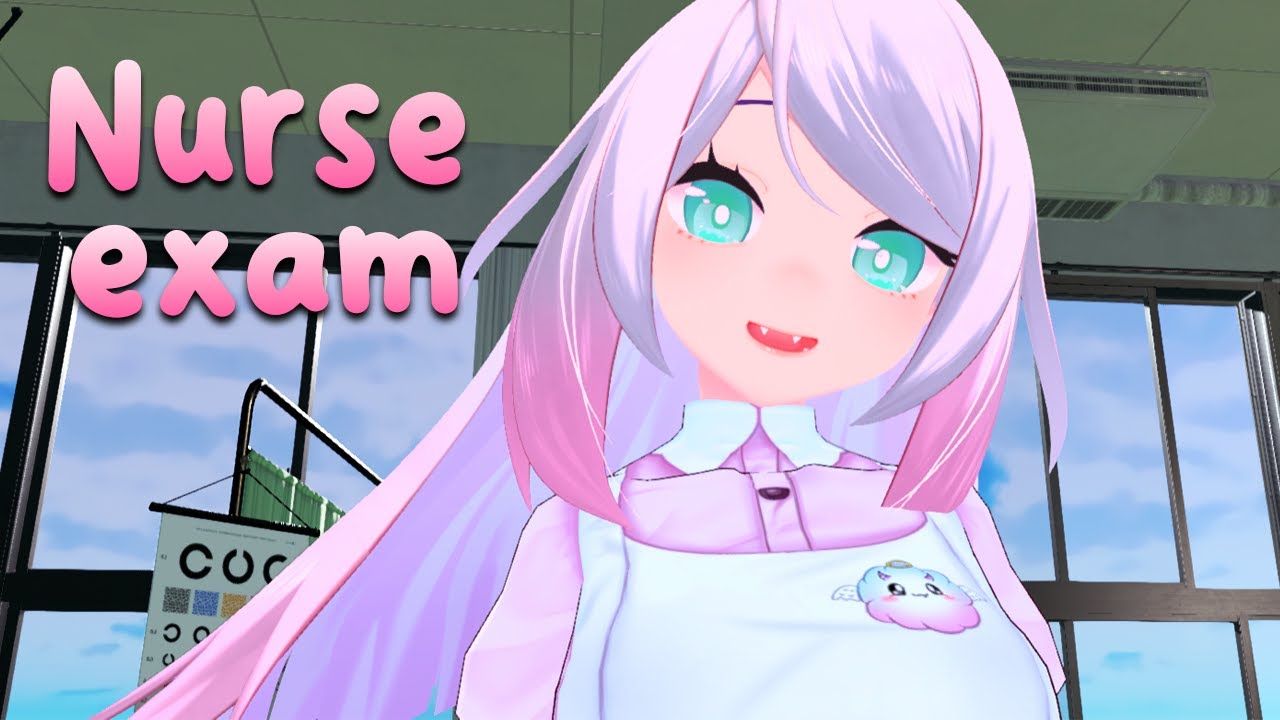 [VR 3Dio ASMR] Sweet Nurse gives you a detailed medical exam ❤️