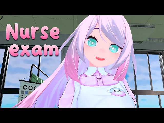 [VR 3Dio ASMR] Sweet Nurse gives you a detailed medical exam ❤️