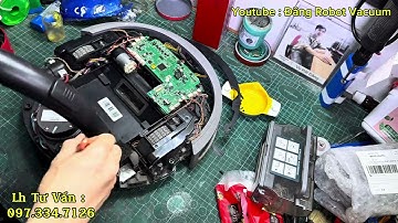 Robot hút bụi Ecovacs Deebot bấm không chạy | Cách Sửa lỗi Deebot DN55 DN33 DN520 DN320 Báo lỗi LDS