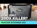 Paxcess Rockman 200: Better than Goal Zero Yeti 200X or 150 solar generator?