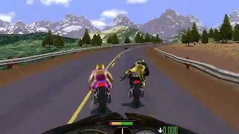 Road Rash Big Game Mode Level 1 Sierra Nevada
