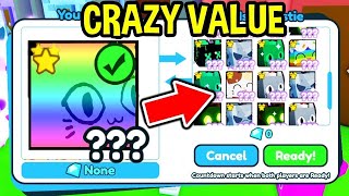What Do People Trade for a RAINBOW HUGE BALLOON CAT in Pet Simulator X