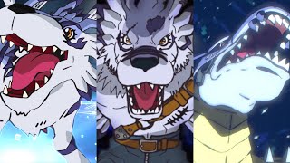 Digimon adventure 2020 - Gabumon evolution