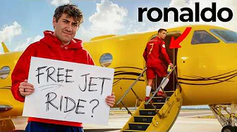 Asking 100 Celebrities To Fly On Their Private Jets