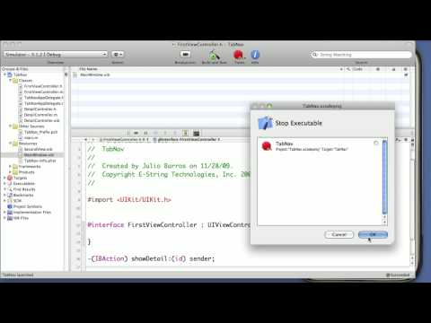 Tab Bars and Navigation Controllers in Interface Builder