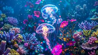 Serene Jellyfish Aquarium 🌊 Healing Ambience to Relieve Stress, Anxiety,  Promote Melatonin Release