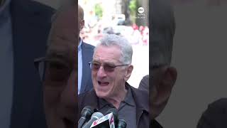 Robert De Niro Participates In Biden Campaign Event Outside Courthouse Of Trump Trial