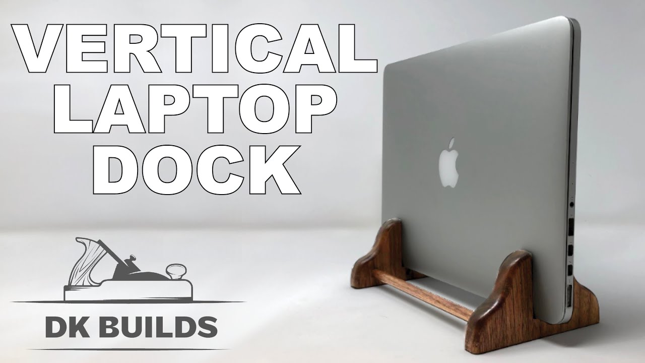 Must Have Desk Organization Vertical Laptop Dock YouTube