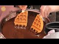 서울 마포구 │ 초코 퐁당 와플 │ Chocolate Waffle │ 한국 길거리 음식 │ Korean Street Food