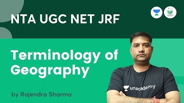Terminology of Geography | Geography | NTA UGC NET JRF | By Rajendra Sharma