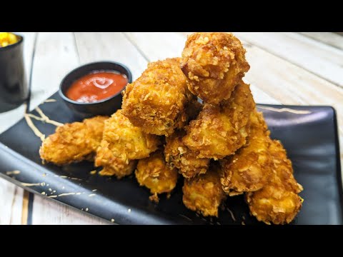 क्रिस्पी पनीर कुरकुरे - Crispy Paneer - Paneer Kurkure - Paneer Kurkure Recipe  - Paneer Nuggets
