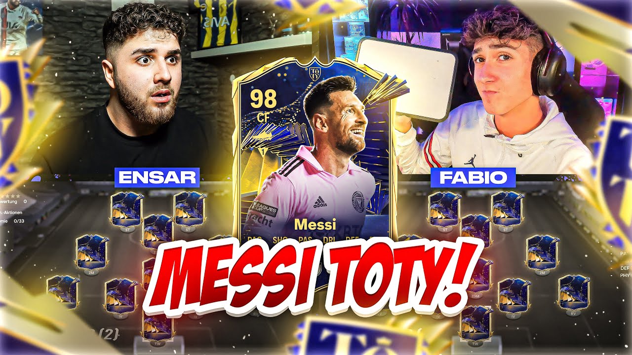 HILFEEE🚨💀 MESSI TEAM OF THE YEAR SBB😱🔥 EA FC 24