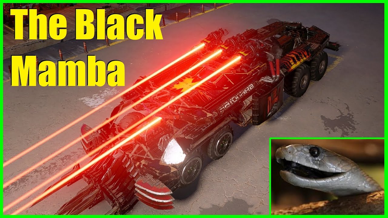 💀The Black Mamba💀 [Art Build] [Crossout Gameplay ►48]