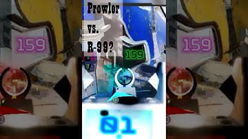 R-99 or Prowler? Which is better!! (#apexshorts)