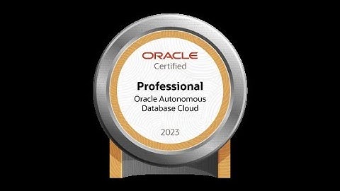 Oracle Autonomous Database Cloud 2023 Professional 1Z0 931 23