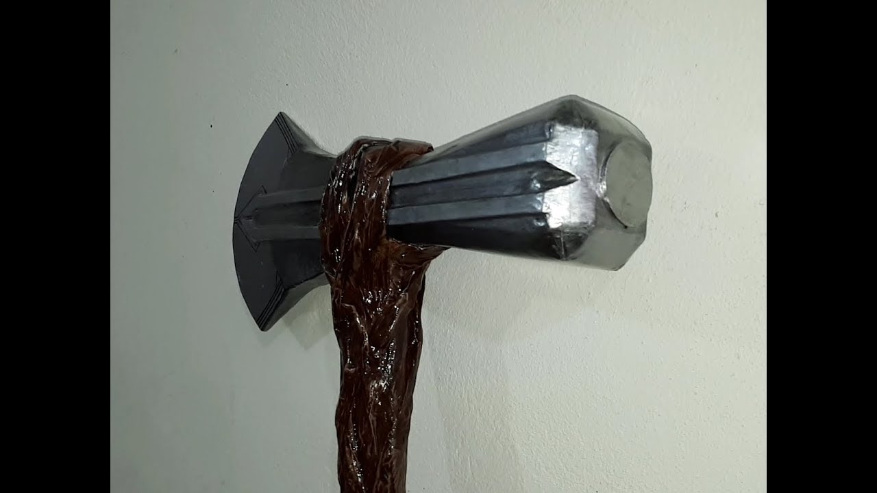 COMO HACER LA NUEVA ARMA DE THOR (STORMBREAKER)