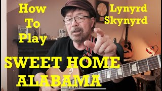 Download Lagu How To Play - SWEET HOME ALABAMA - (Plus Free charts!) MP3