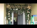 How To Hang Outdoor Garland Day 11 of The 12 Days of Christmas