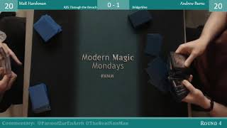 R/G Through the Breach vs BridgeVine Round 4 Modern Magic Mondays 4/22