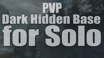 Dark Hidden Base for Solo | Conan Exiles Isle of Siptah