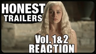 Game of Thrones | Honest Trailers Vol 1 and 2 REACTION!